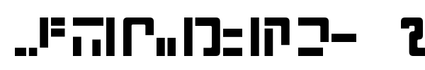 Modern Iaconic font preview